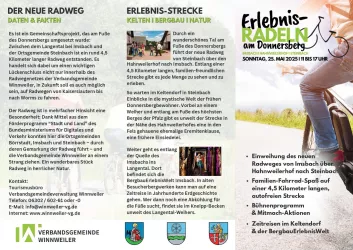 Faltblatt Erlebnisradeln Seite 1