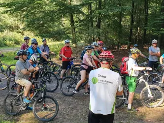 MTB-Tour Gruppenbild