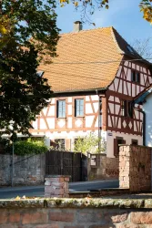 Bild von einem Fachwerkhaus in Weitersweiler.