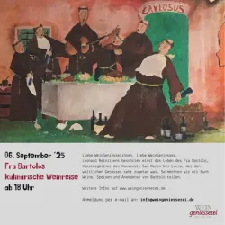 Fra Bartolos kulinarische Weinreise (© Weingeniesserei)