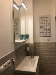Waschbecken (© Ferienhaus Pfalzliebe)