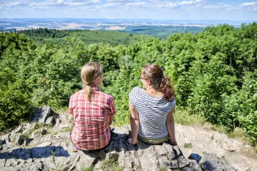 Ausblick vom Königsstuhl