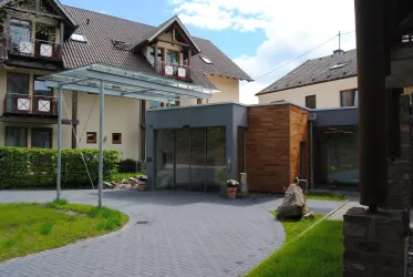 Eingang (© Stollhof Hotel-Restaurant GmbH)