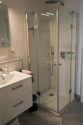 Badezimmer (© Ferienwohnung im Zellertal)