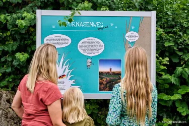 Schilder am Spürnasenweg