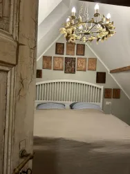 Schlafzimmer mit Doppelbett (© Fam. Tröster)