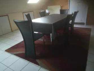 Wohn-/ Esszimmer (© Ferienwohnung Gauch)