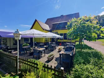 Terasse Gasthaus Wildenstein