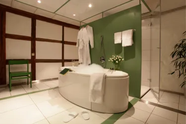 Bad im Hotelzimmer