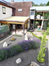 Blick zur Terasse