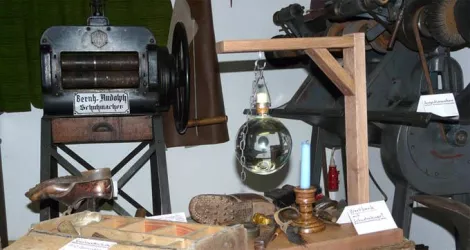 Schusterwerkstatt im Alsenzer Heimatmuseum