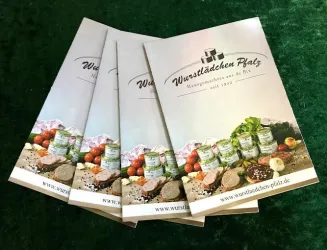 Flyer Wurstlädchen Pfalz