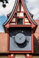 Astronomische Uhr im Uhrenturm (© Donnersberg-Touristik-Verband e.V.)