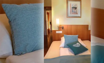 Einzelzimmer (© Hotel Kollektur)
