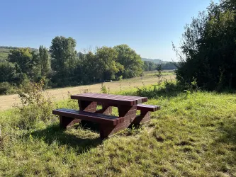 Picknickmöglichkeit am Zellertalweg