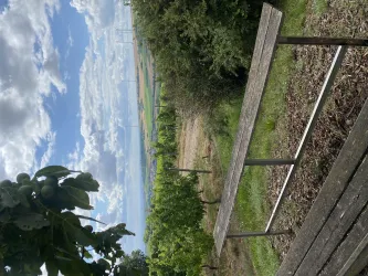 Bank mit Blick zum Zeller Ehrenmal
