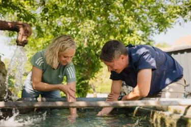 Kneippen in Niefernheim (© Donnersberg-Touristik-Verband e.V., Sven Hasselbach)