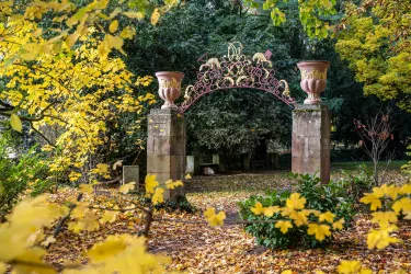 Schlossgarten im Herbst