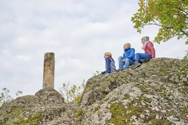 Kinder am Drosselfels