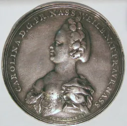 Medaille Caroline (© Museum im Stadtpalais)