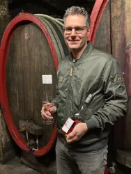 Kellerführung im Weingut