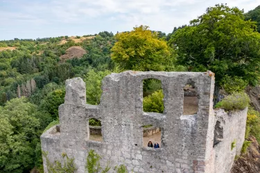 Burgruine Falkenstein am Pfälzer Höhenweg