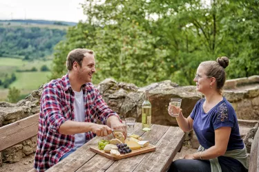Picknick an der Moschellandsburg
