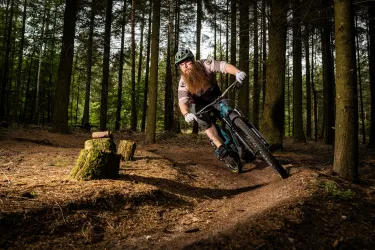 Mountainbike-Singletrail