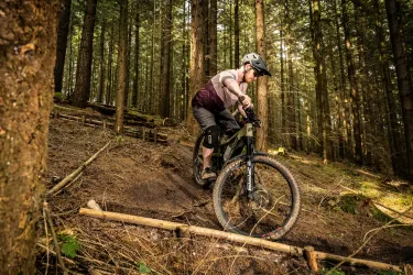 Mountainbike-Singletrail