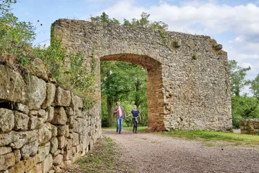 Wandern an der Moschellandsburg