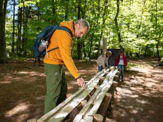 Abkehren der Murmelbahn
