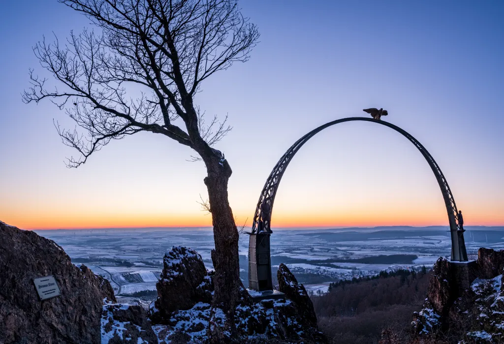 Adlerbogen im Winter