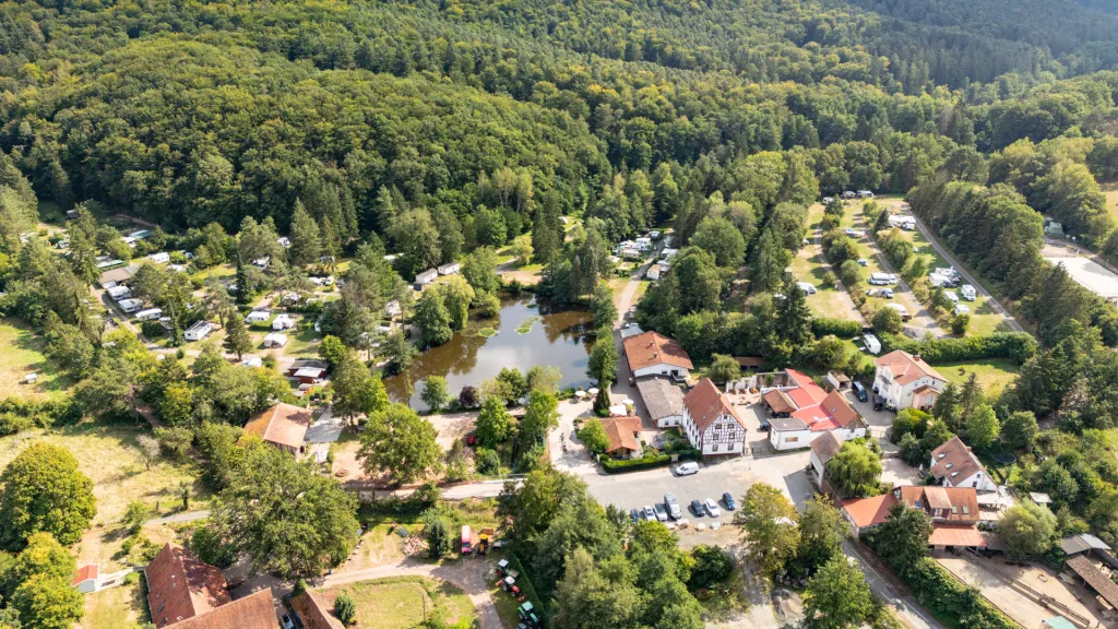 Naturresort Waldblick, Drohne, Camping