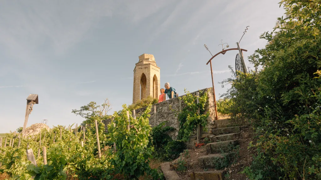 Aussicht vom Zellertaler Ehrenmal