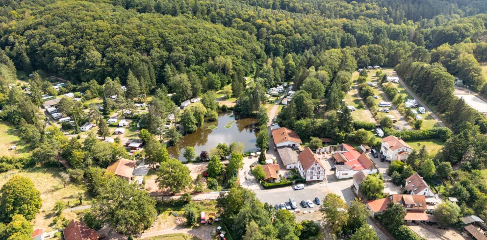Naturresort Waldblick, Drohne, Camping