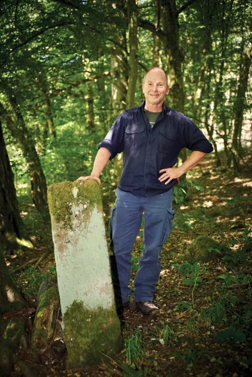 Volker Schledorn im Stumpfwald