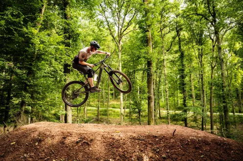 Mountainbike-Singletrail