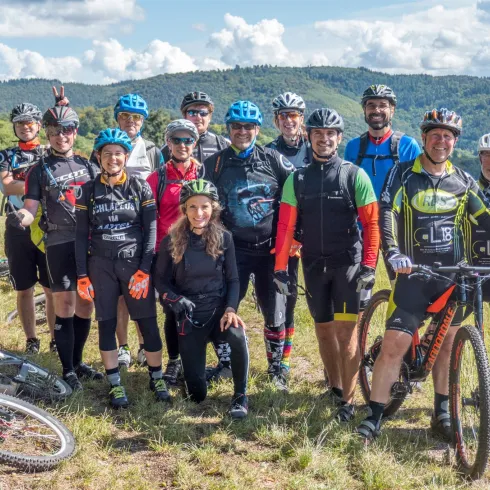 geführte Mountainbike-Tour (© Donnersberg-Touristik-Verband e.V.)