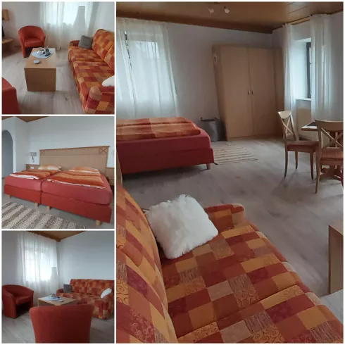 Familienzimmer mit Ausziehcouch Familienzimmer mit Ausziehcouch
