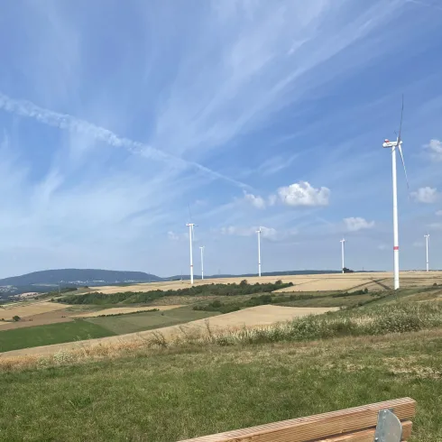 Ruheliege am Panoramarundweg Wartturm