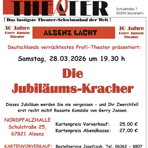 Plakat Gerry Jansen Theater