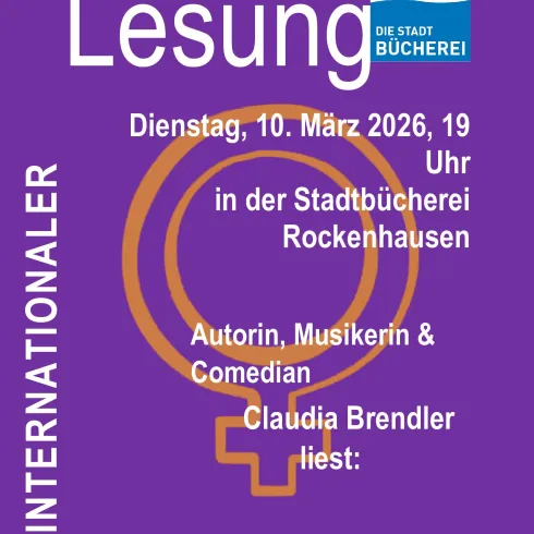 Plakat Lesung Weltfrauentag
