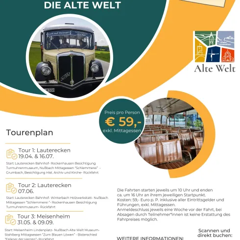 Oldtimerbustour (© VG Lauterecken-Wolfstein)