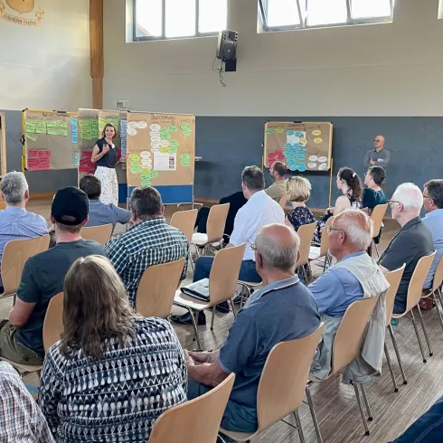 Auftaktveranstaltung zur Aufwertung des Donnersberges