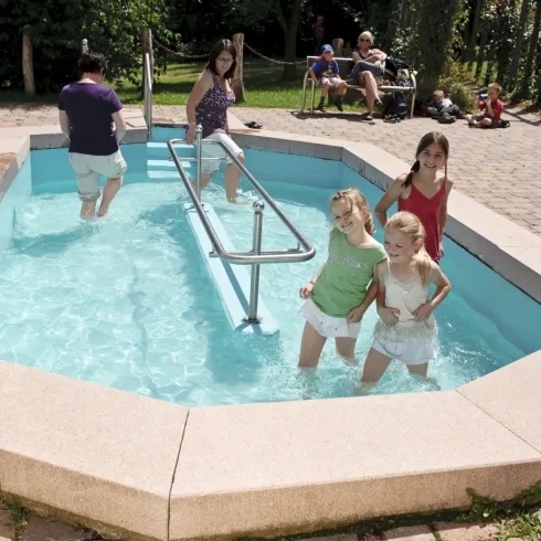 Kneippbecken Dannenfels, Park der Sinne