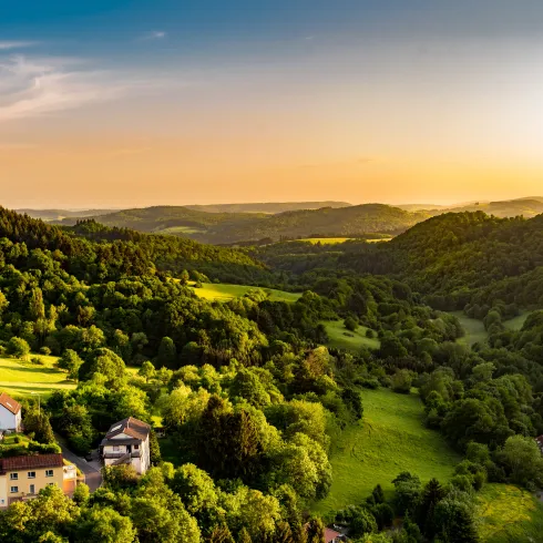 Blick ins Falkensteiner Tal