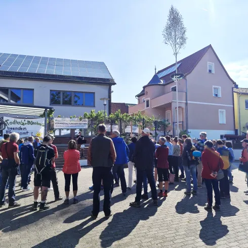 Protestaktion in Steinbach